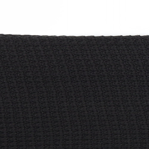 F&F Womens Black Collared  Acrylic Shrug Jumper One Size