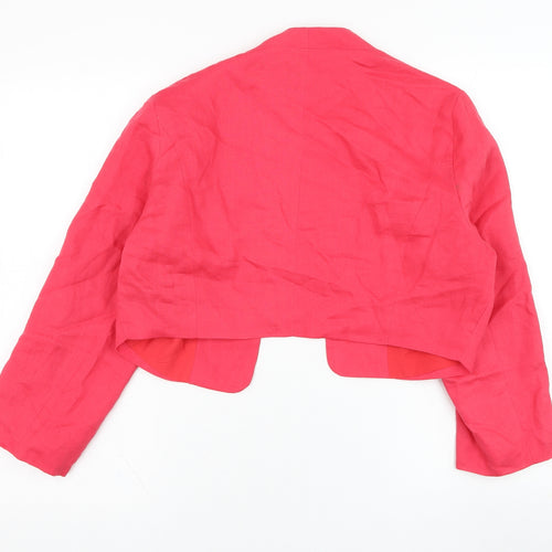Pomdoro Womens Pink   Jacket  Size 14