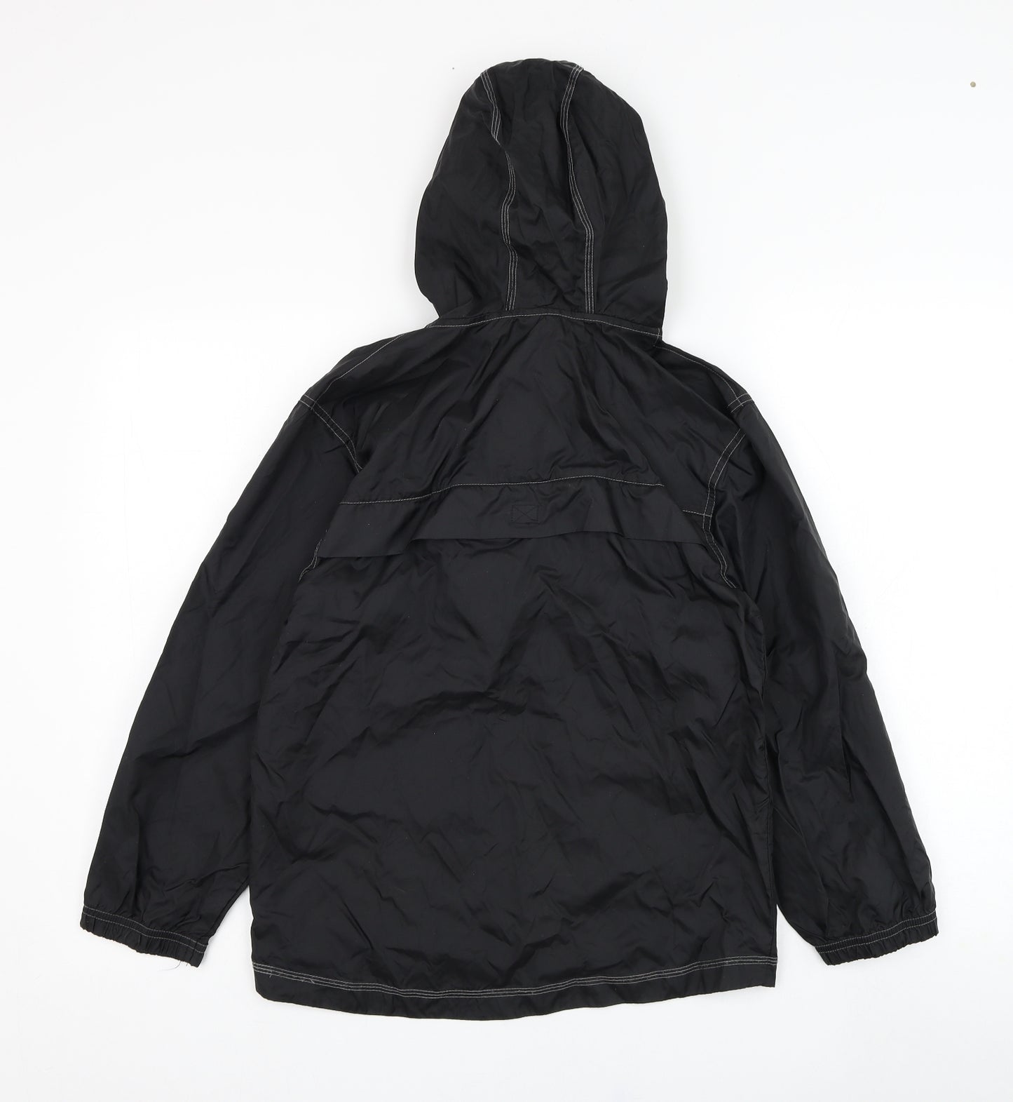 George Boys Black   Rain Coat Coat Size 8-9 Years  Pullover