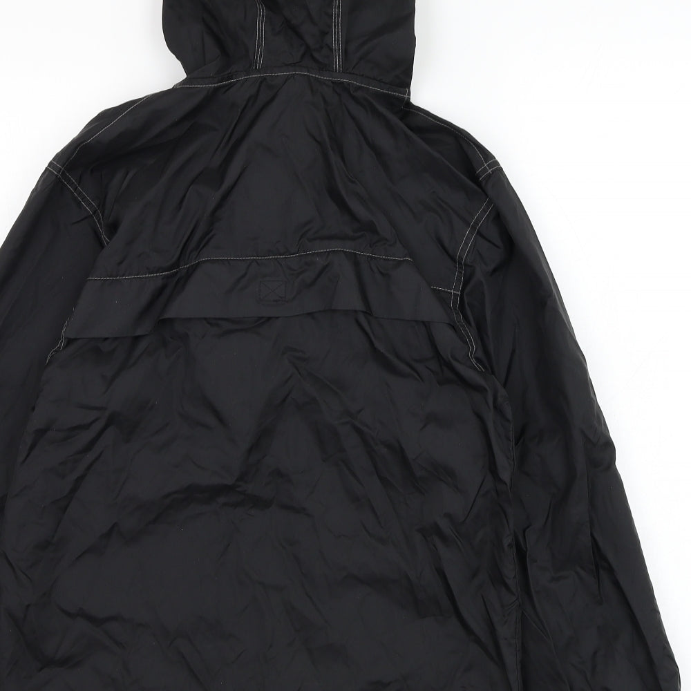 George Boys Black   Rain Coat Coat Size 8-9 Years  Pullover