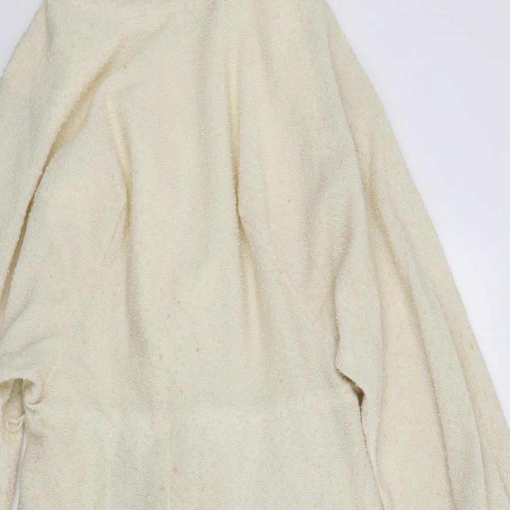 Lerose Womens Yellow  Cotton Fit & Flare  Size 16  Collared
