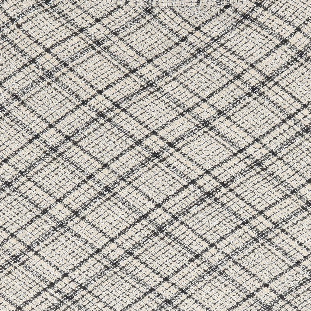 Primark Womens Beige Plaid Polyester A-Line Skirt Size 12   Zip