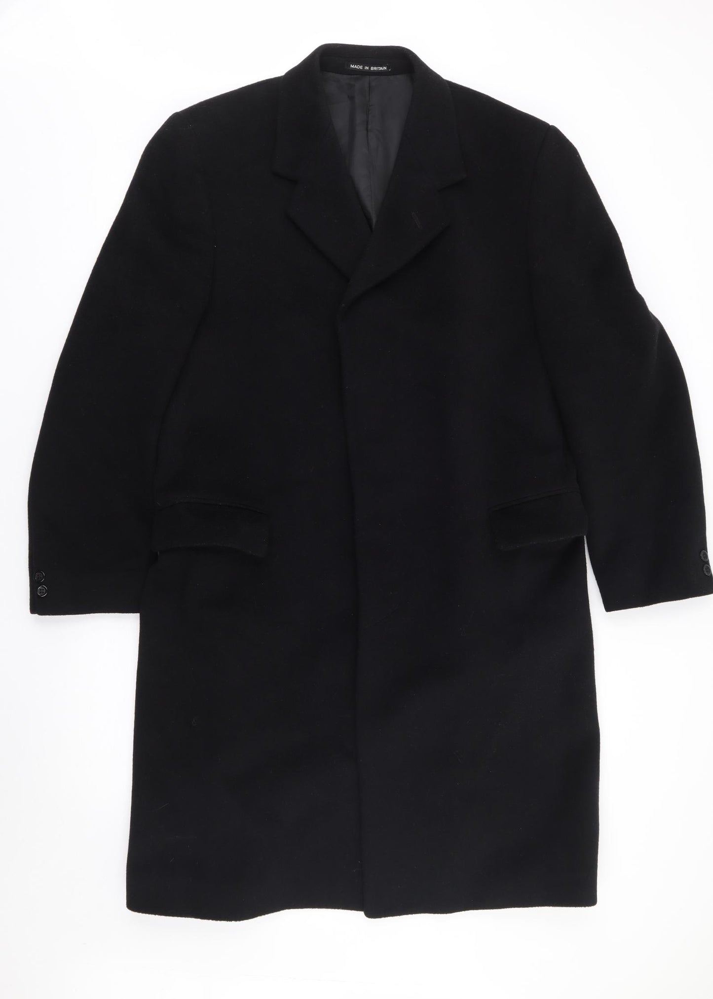 Stanford Mens Black   Jacket Coat Size 40  Button