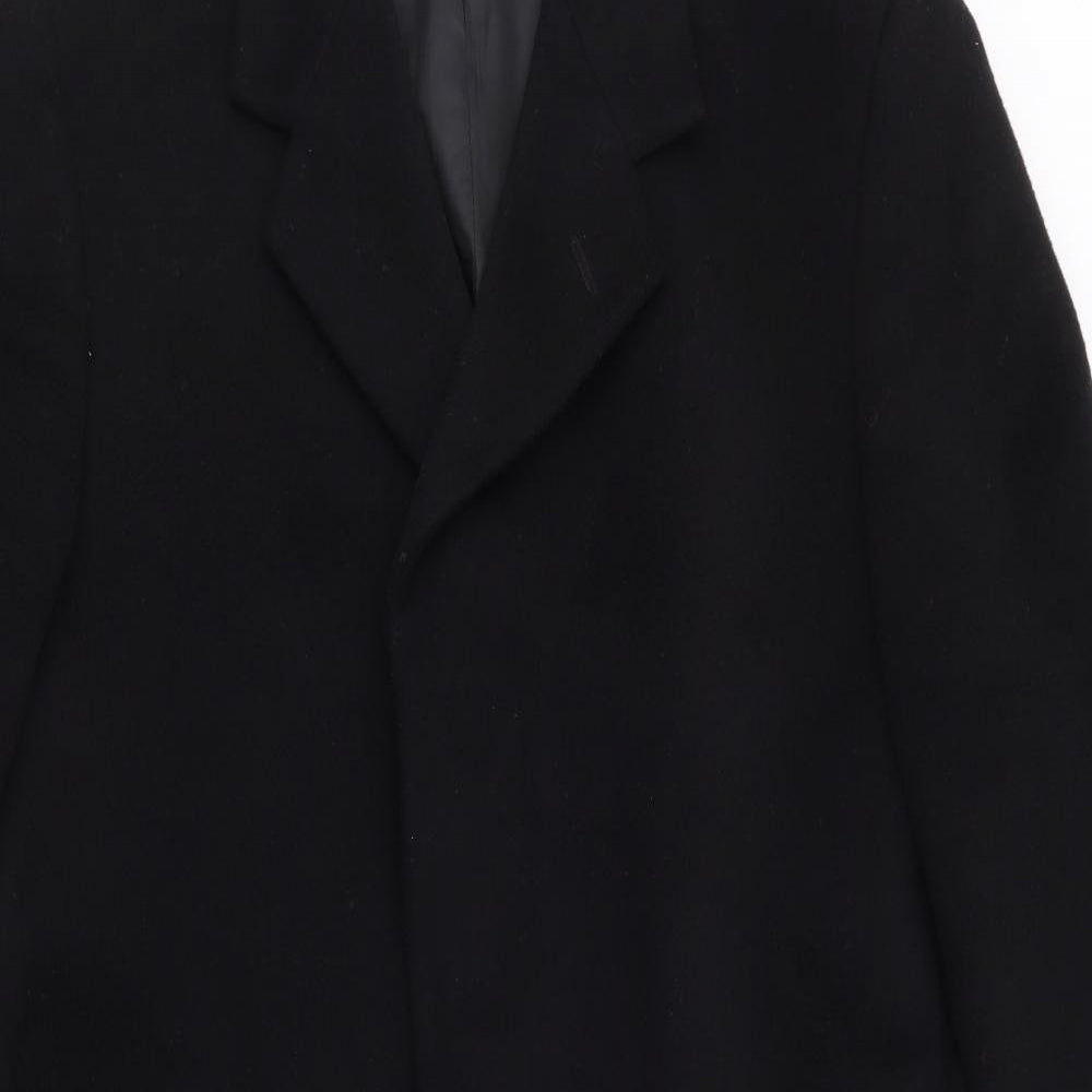 Stanford Mens Black   Jacket Coat Size 40  Button