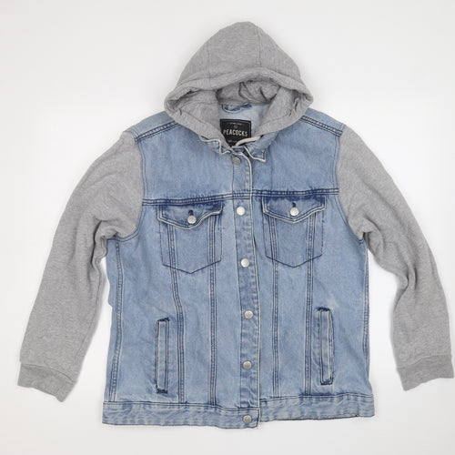 Peacocks Mens Blue   Jacket  Size L