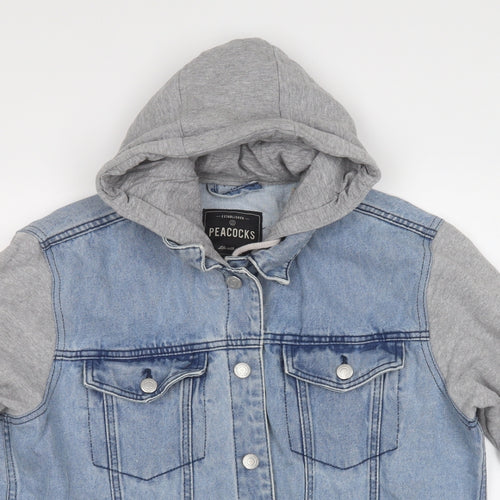 Peacocks Mens Blue   Jacket  Size L