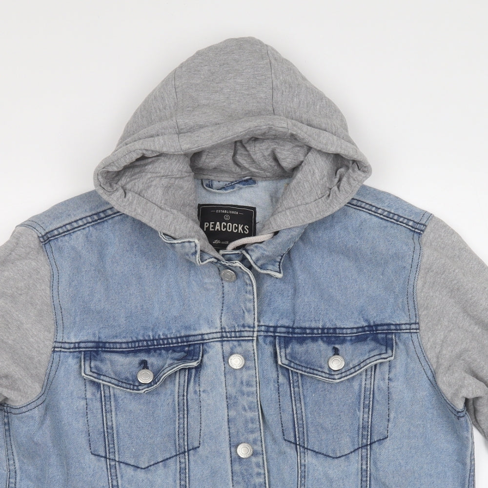 Peacocks Mens Blue   Jacket  Size L