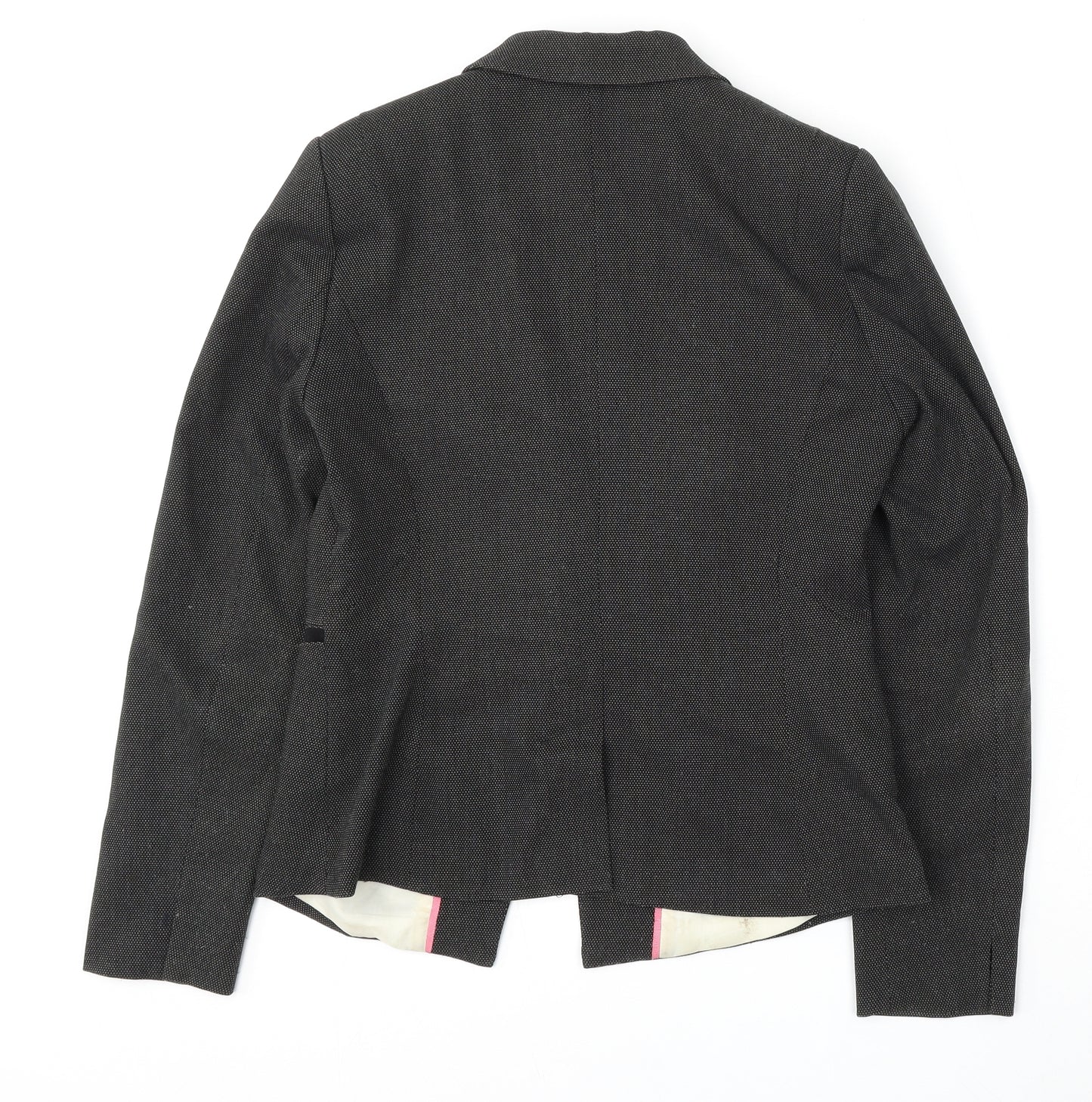 NEXT Womens Grey  Polyester Jacket Blazer Size 10