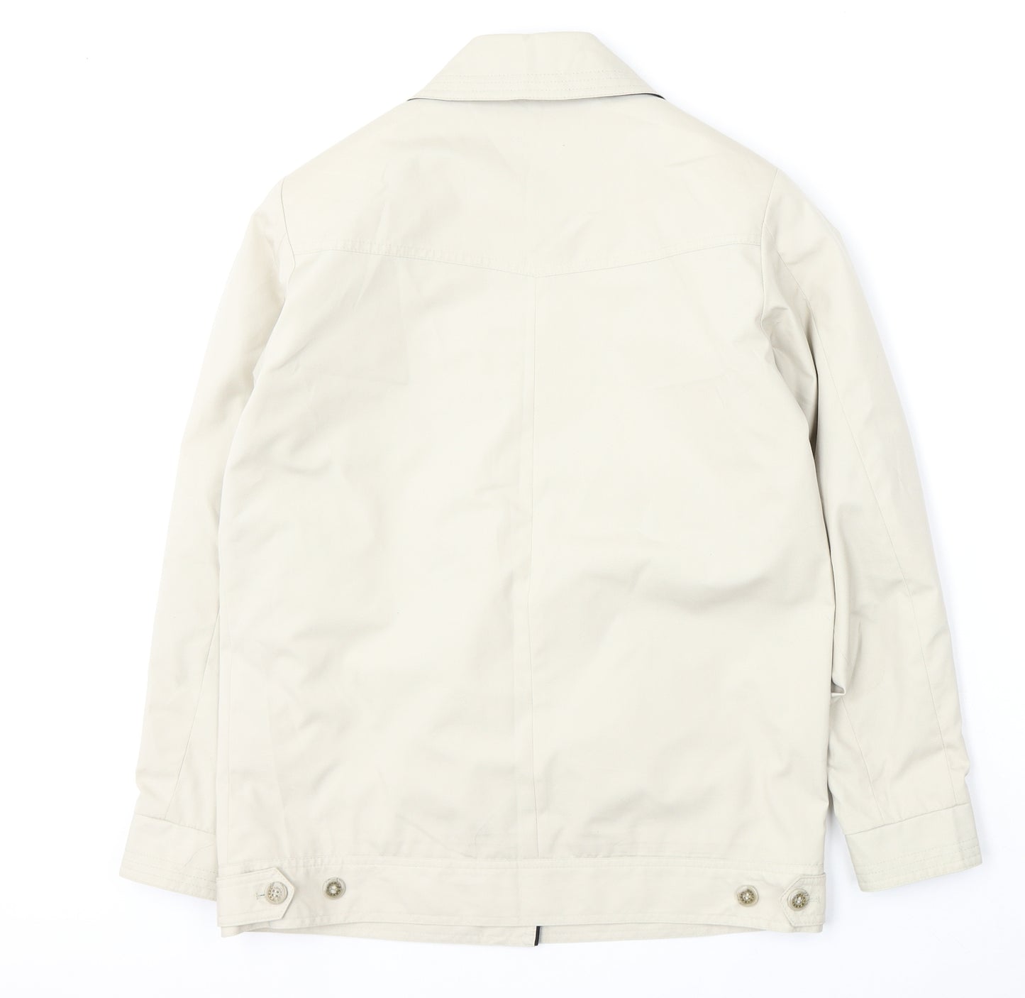 David Barry Womens Beige   Jacket  Size 10  Button