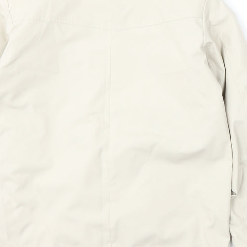 David Barry Womens Beige   Jacket  Size 10  Button
