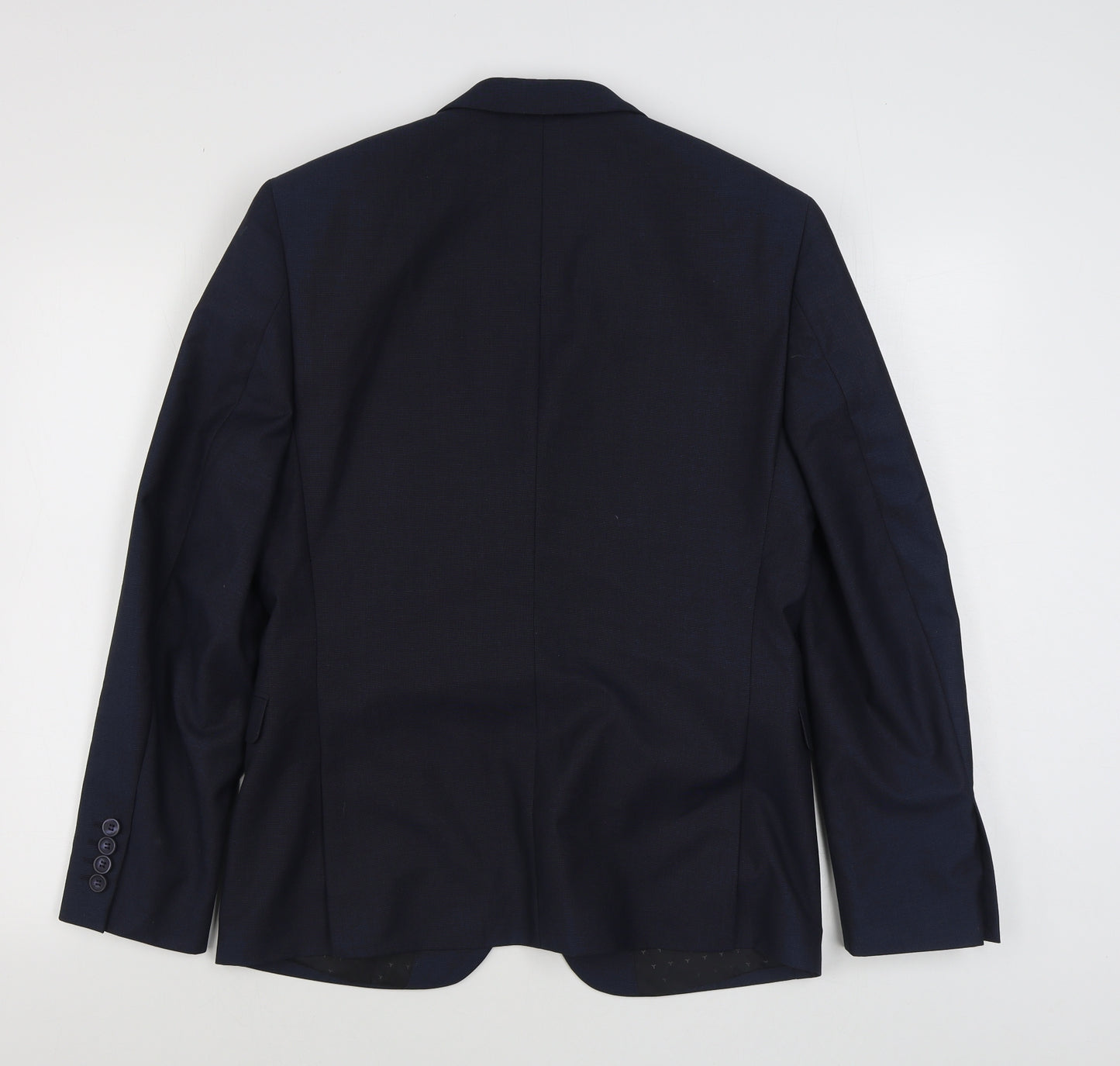 My Very Mens Blue  Polyester Jacket Suit Jacket Size 38