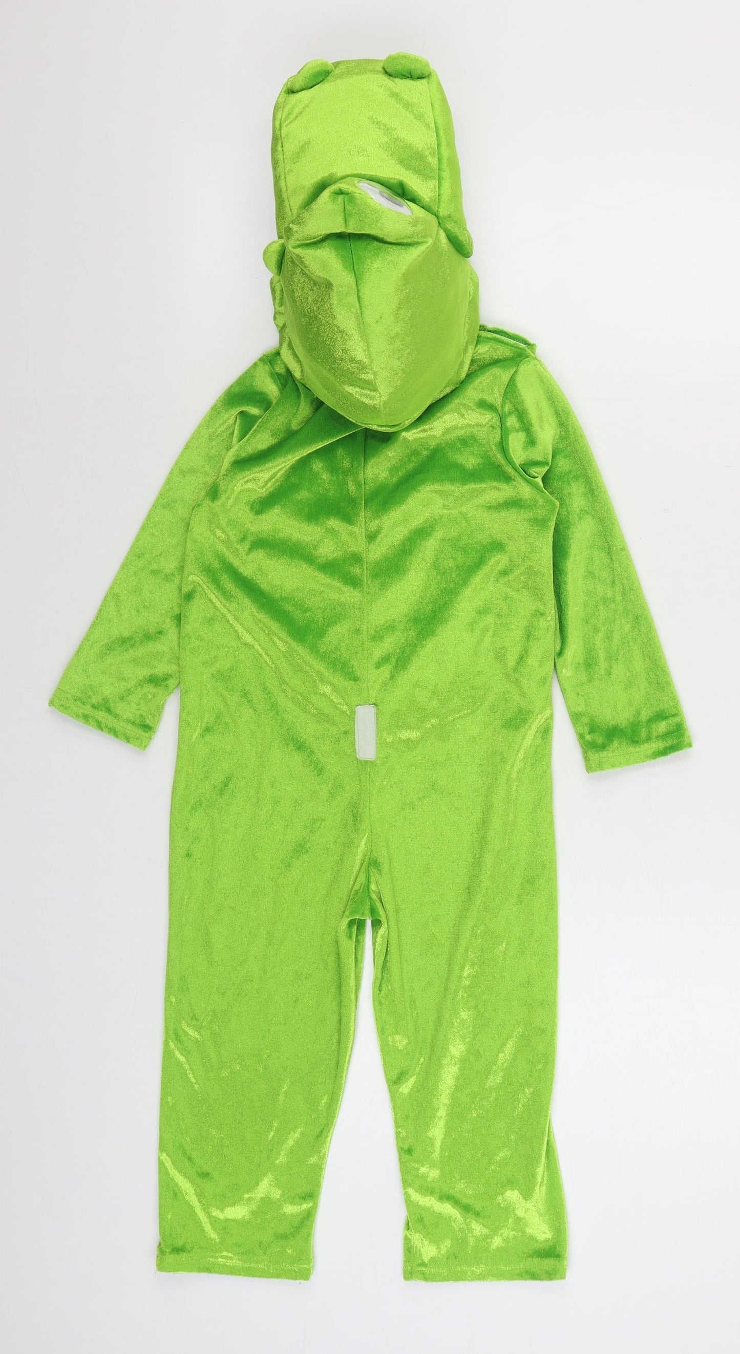 George Boys Green Solid Polyester  One Piece Size 3-4 Years  Hook & Loop - Toy Story
