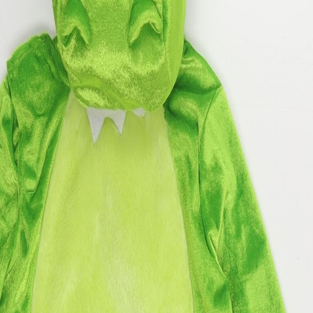 George Boys Green Solid Polyester  One Piece Size 3-4 Years  Hook & Loop - Toy Story