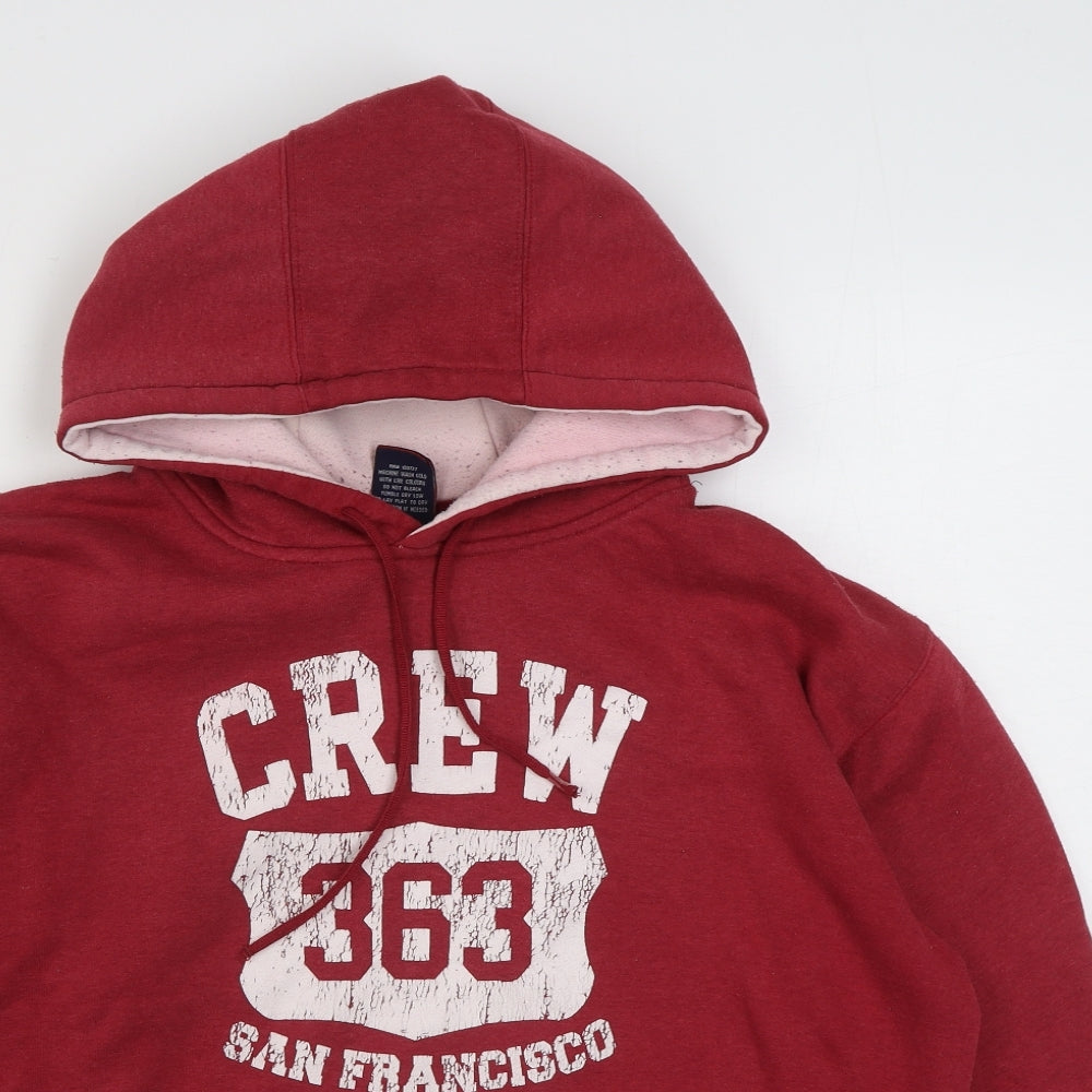 Kenpo Mens Red  Polyester Pullover Hoodie Size L