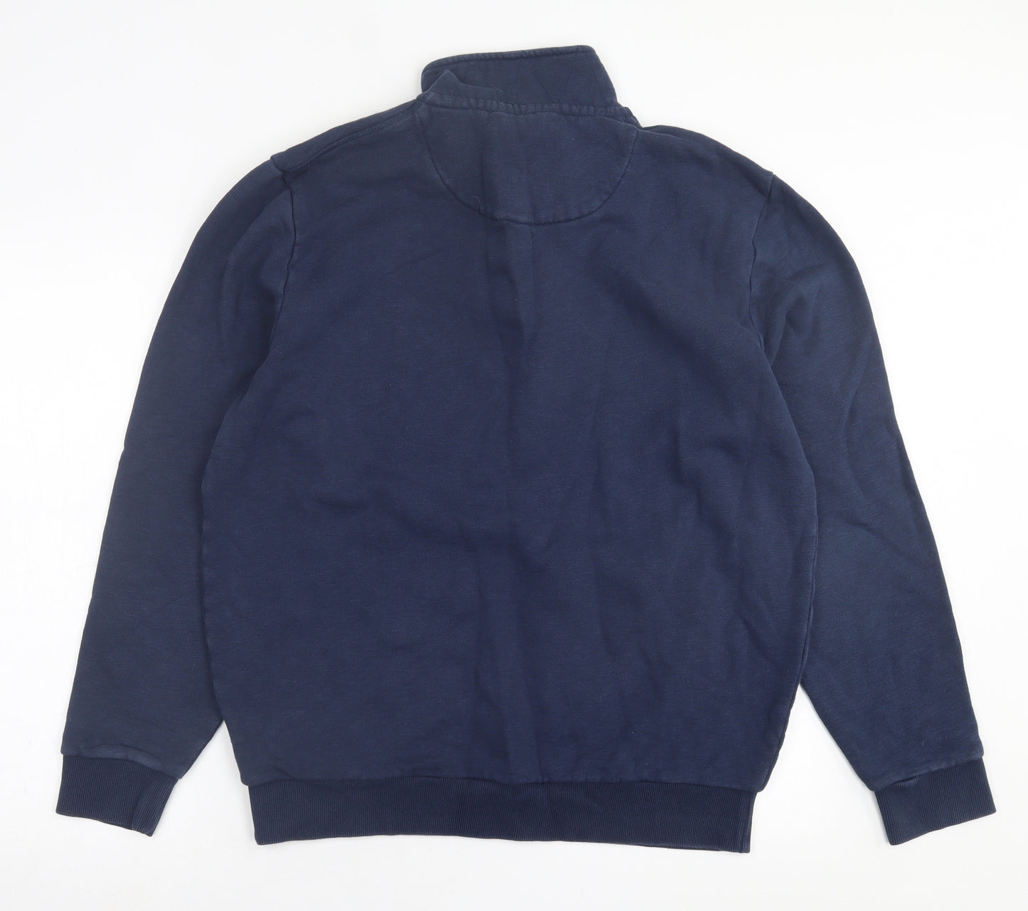 Crew Clothing Mens Blue  Cotton Pullover Sweatshirt Size XL