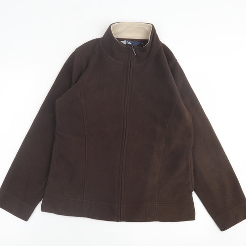 ble Womens Brown   Jacket  Size S  Zip