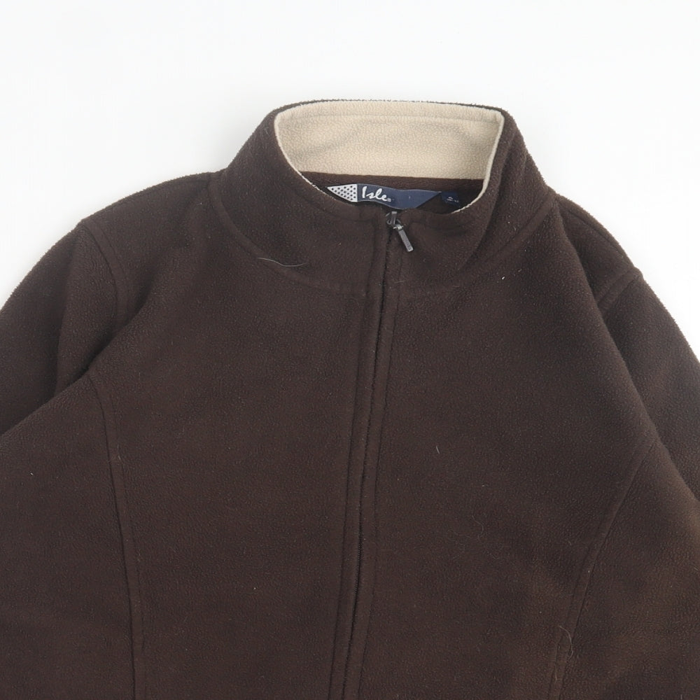 ble Womens Brown   Jacket  Size S  Zip