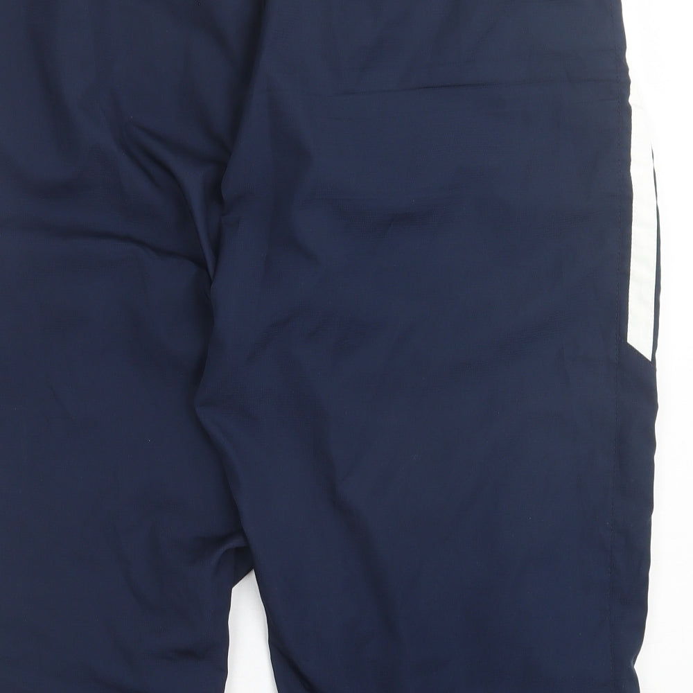 Lonsdale Mens Blue  Polyester Sweat Shorts Size XL L10 in Regular Tie