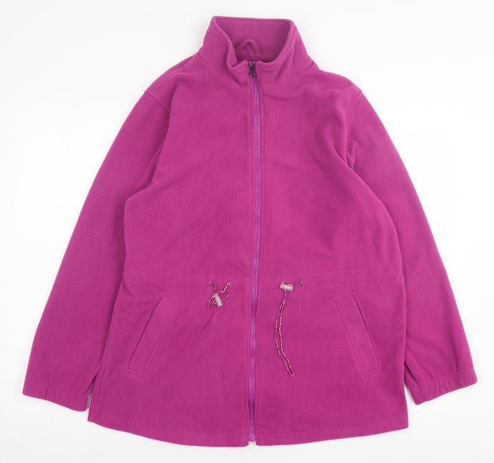 BM Womens Purple Jacket Size M Zip