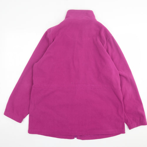 BM Womens Purple   Jacket  Size M  Zip