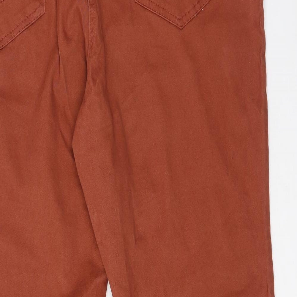 Rogers Womens Orange  Cotton Trousers  Size 20 L32 in Regular