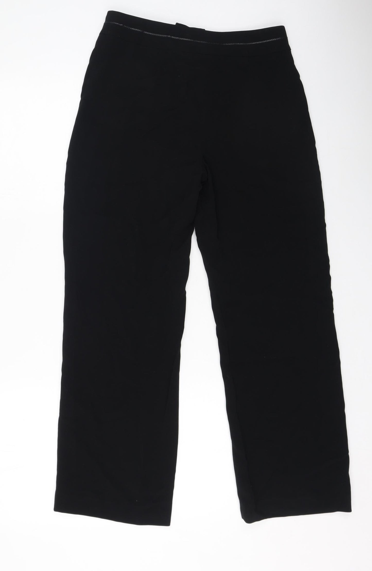 Gerry Weber Womens Black  Polyester Trousers  Size 36 L29 in Regular