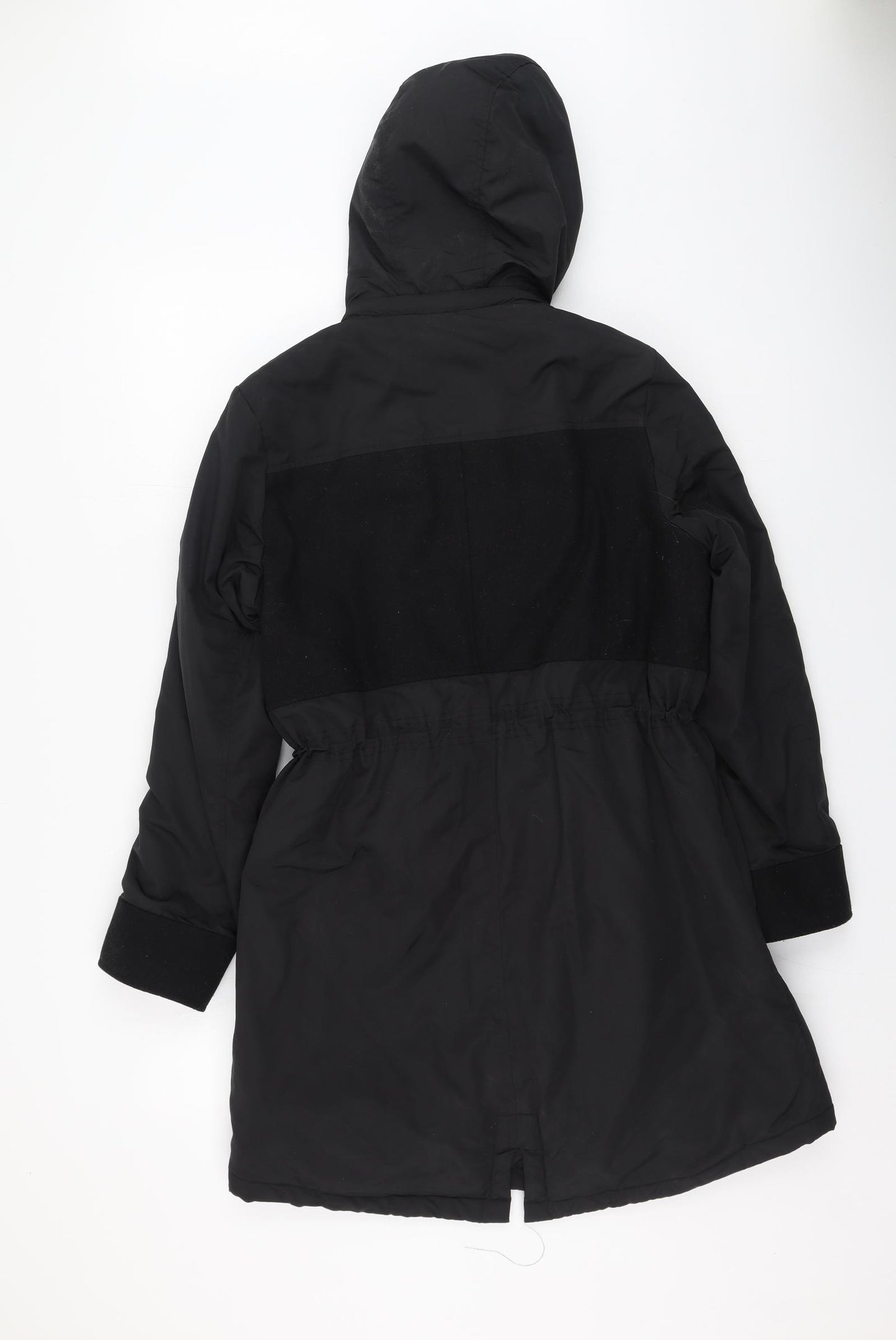 Marks and Spencer Womens Black   Puffer Jacket Coat Size 14