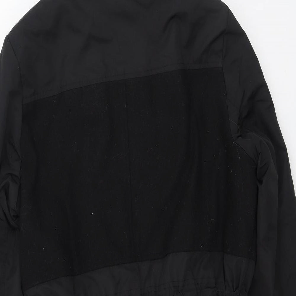 Marks and Spencer Womens Black   Puffer Jacket Coat Size 14