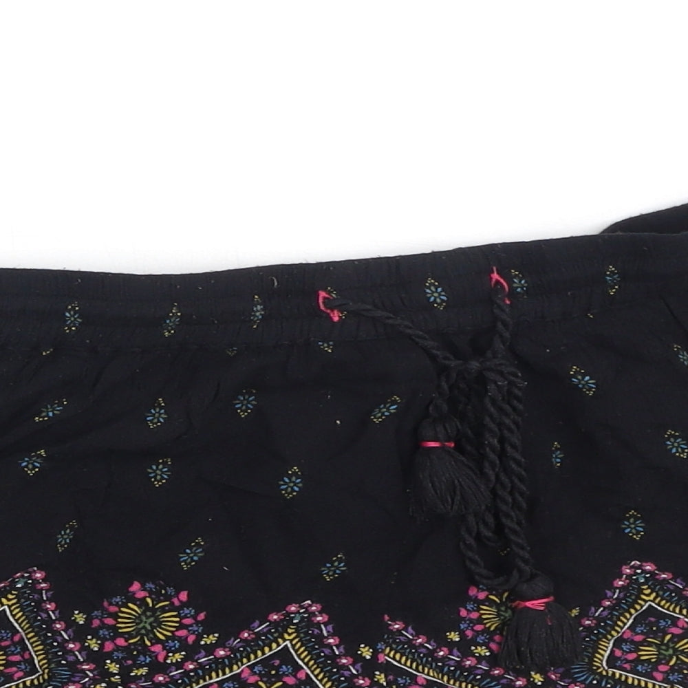 New Look Womens Multicoloured  Viscose Utility Shorts Size 10 L4 in Regular