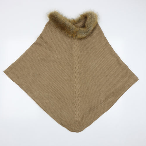 New Look Womens Brown    Poncho One Size