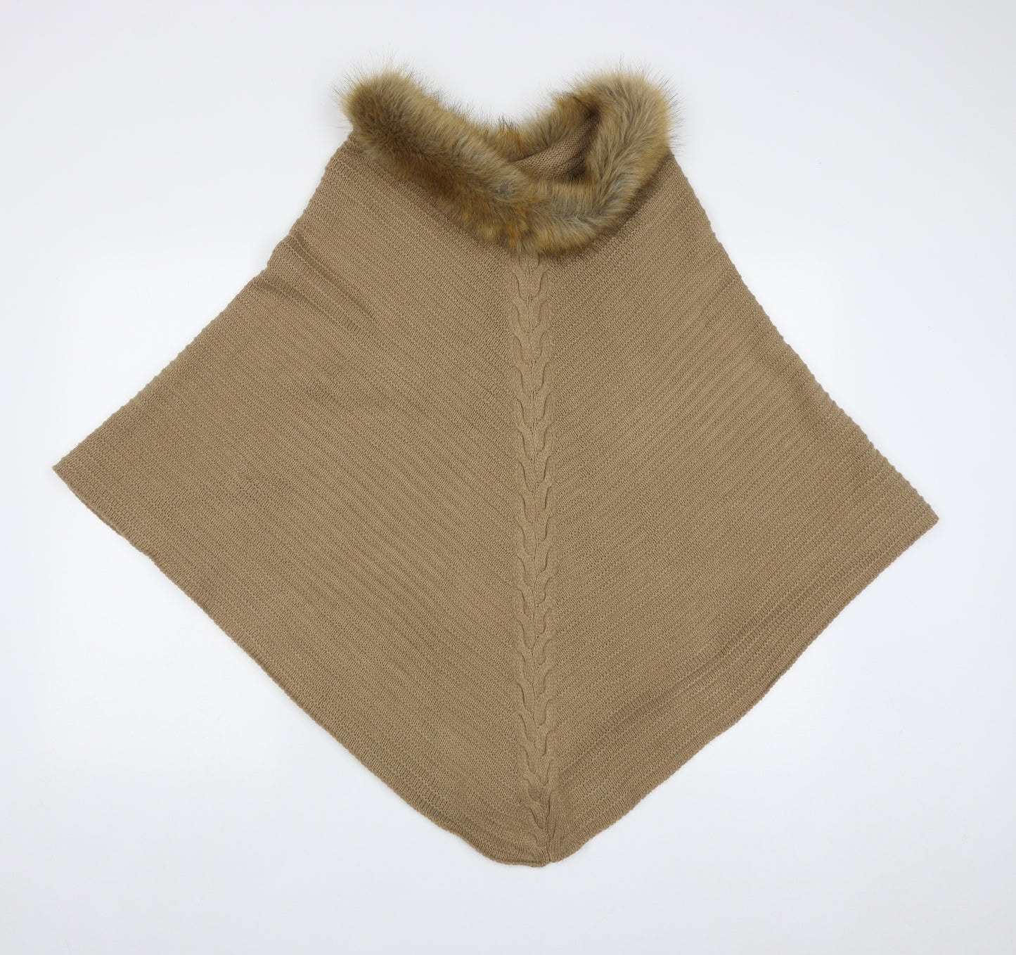 New Look Womens Brown    Poncho One Size