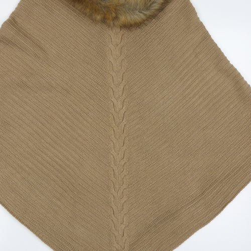 New Look Womens Brown    Poncho One Size