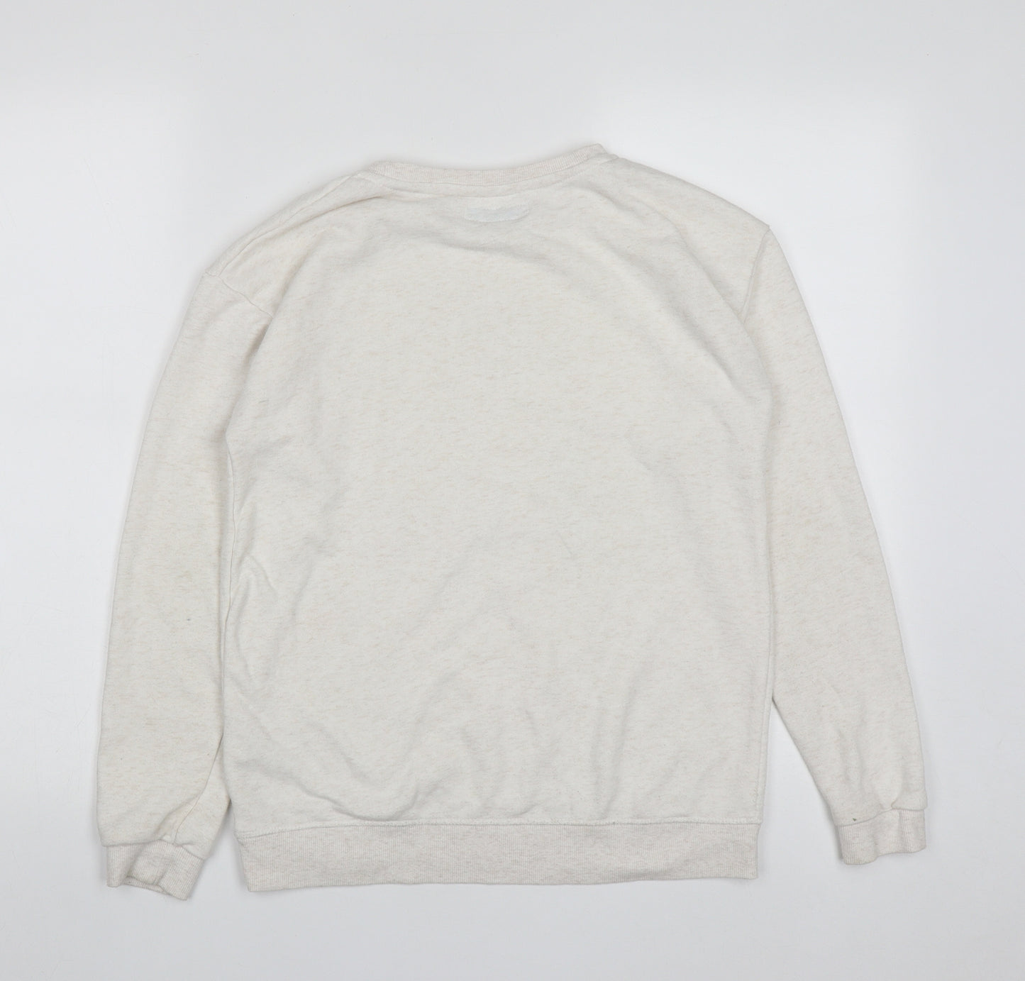 Primark Girls Beige  Cotton Pullover Sweatshirt Size 13-14 Years