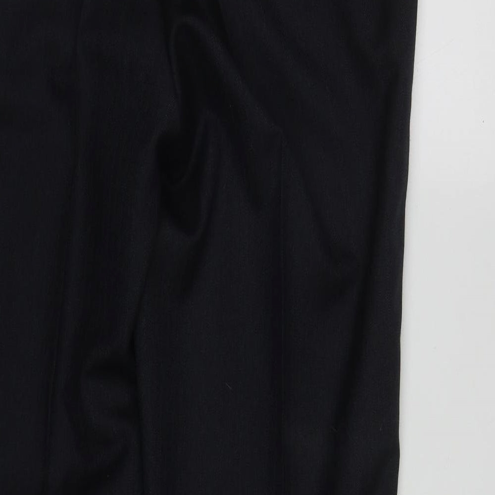 Wellington Mens Blue  Polyester Pedal Pusher Trousers Size 40 in L33 in Regular Zip