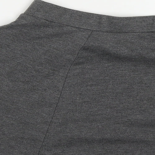 George Girls Grey  Polyester A-Line Skirt Size 8-9 Years  Regular