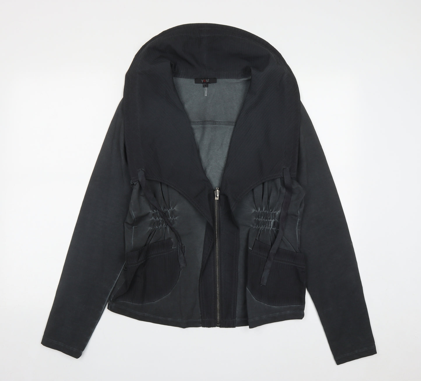 Yest Womens Black   Jacket  Size L  Zip