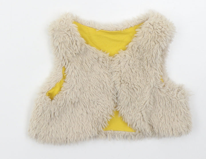 Dunnes Girls Beige Jacket Size 18-24 Months Button