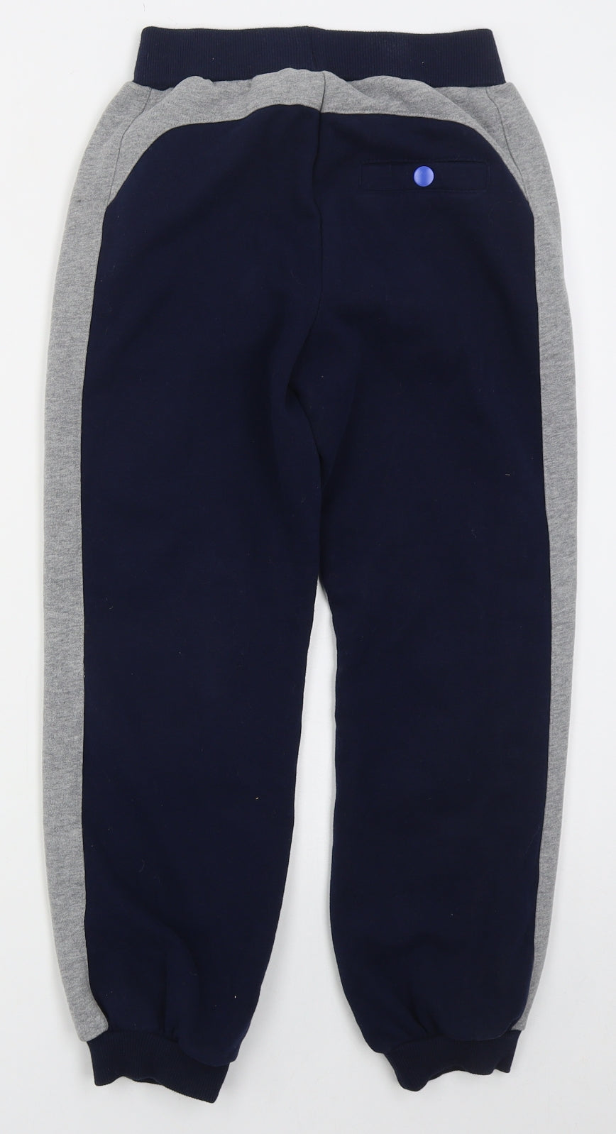 Dunnes Boys Blue  Cotton Sweatpants Trousers Size 10-11 Years  Regular Drawstring