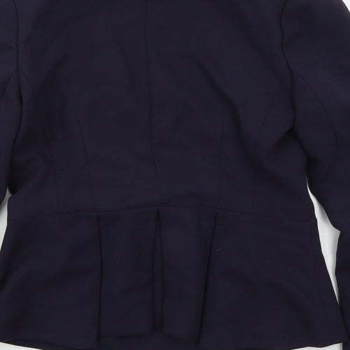 Marks and Spencer Womens Blue   Jacket  Size 10  Button