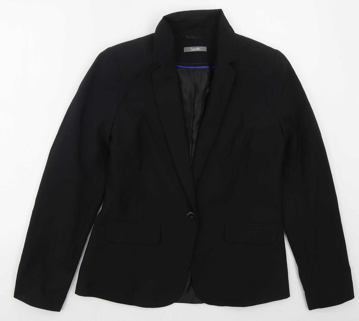 Shop Direct Womens Black  Polyester Jacket Suit Jacket Size 12