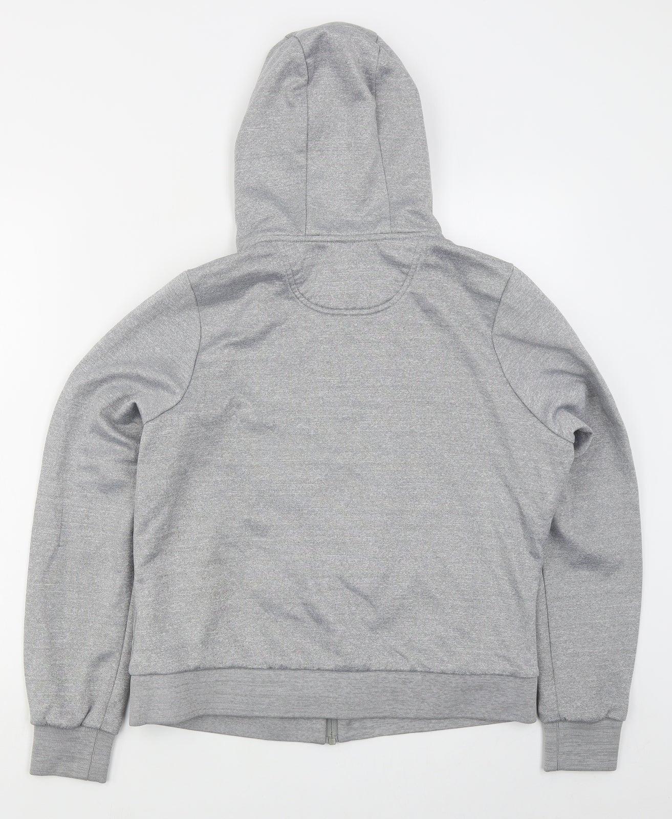 ellesse Womens Grey  Polyester Full Zip Hoodie Size 14  Zip