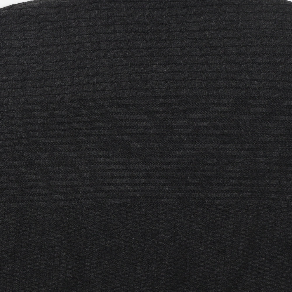 H&M Womens Grey   Jacket Poncho Size S