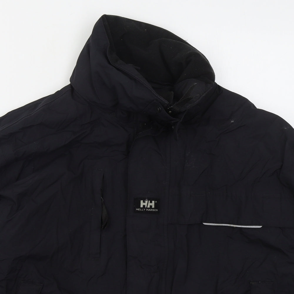 Helly Hansen Mens Black   Jacket Coat Size XS  Zip