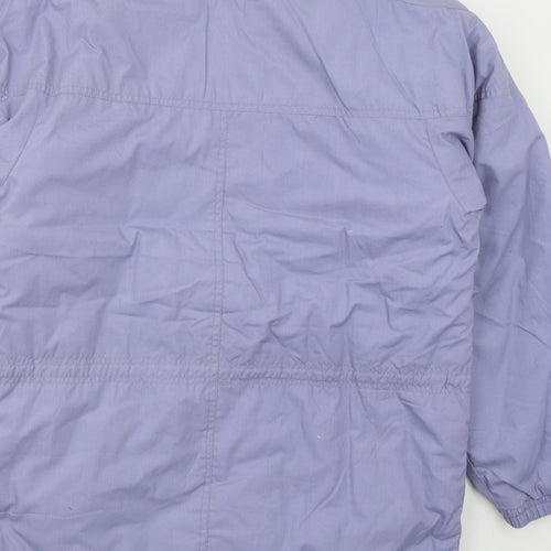 Rivers Edge Womens Purple   Jacket Coat Size 12  Zip