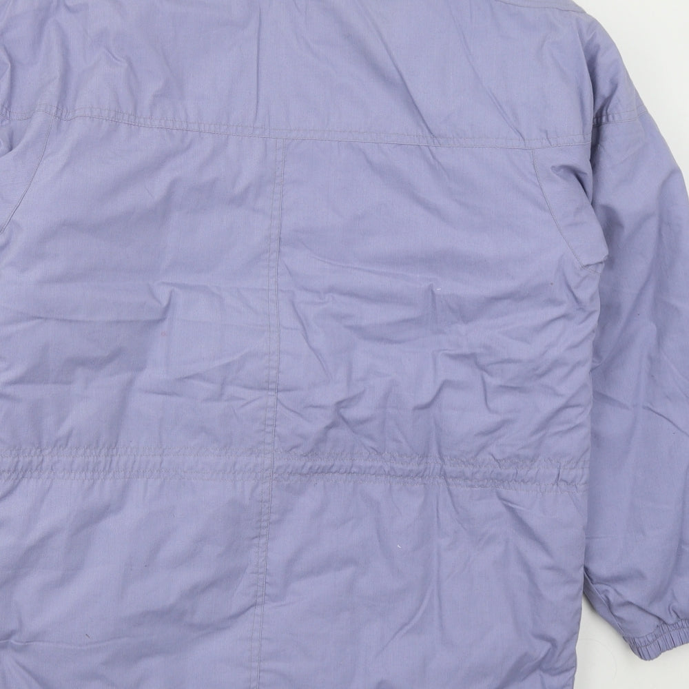 Rivers Edge Womens Purple   Jacket Coat Size 12  Zip