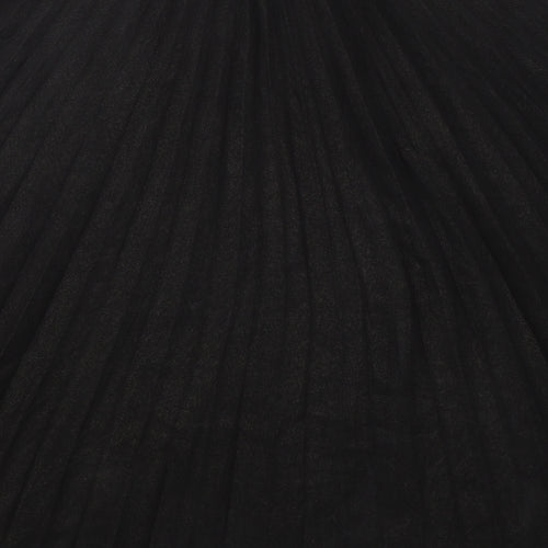 River Island Womens Black  Polyester Basic Blouse Size 10 Round Neck