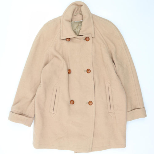 Imagination Womens Beige   Jacket  Size L  Button