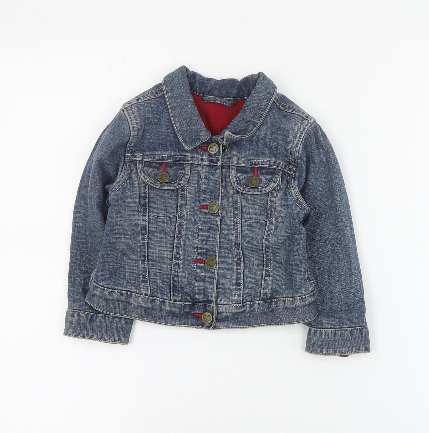 George Baby Blue   Jacket  Size 12-18 Months   Button