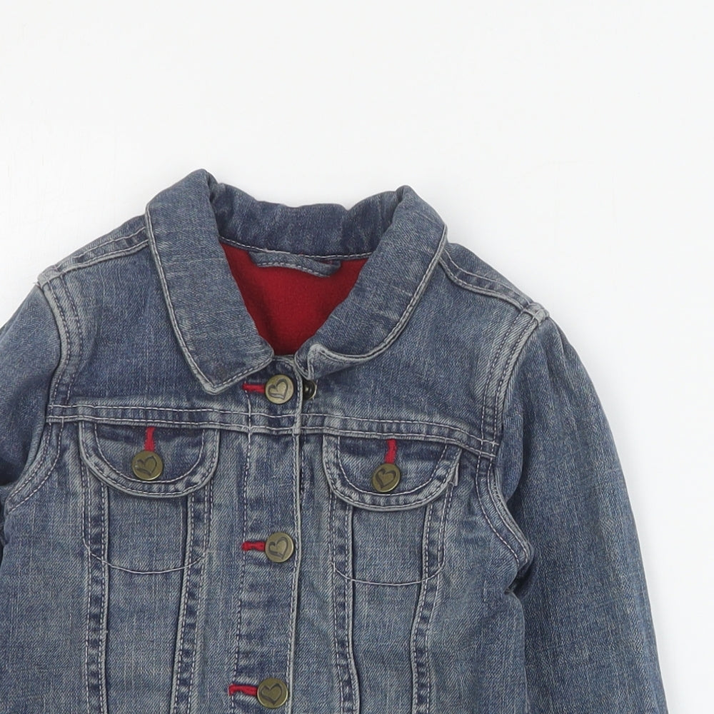 George Baby Blue   Jacket  Size 12-18 Months   Button
