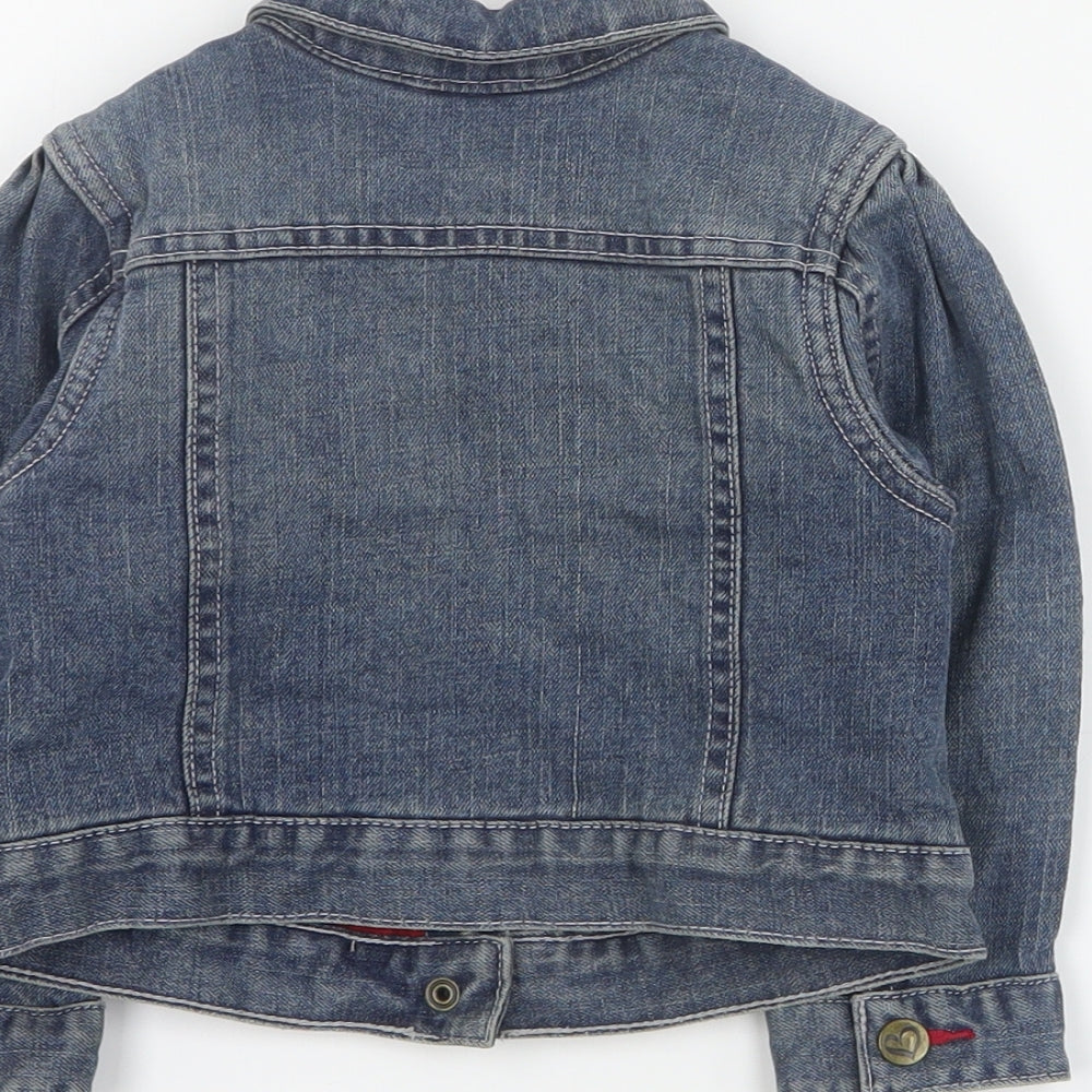 George Baby Blue   Jacket  Size 12-18 Months   Button